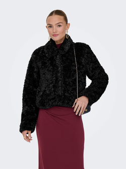 Chaqueta corta teddy Only Black