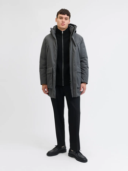 Chaqueta de punto canalé Jack & Jones Black