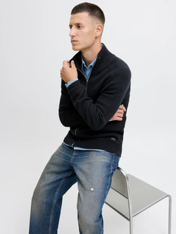 Chaqueta de punto canalé Jack & Jones Sky Captain