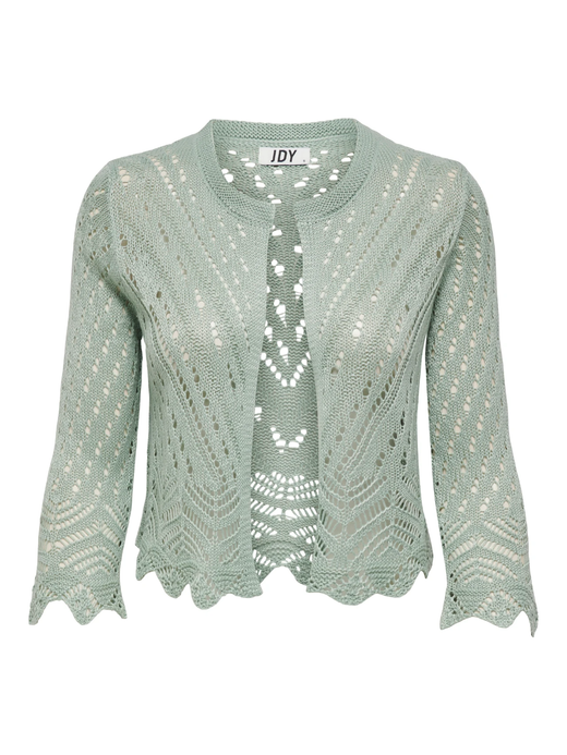 Chaqueta de punto corta calada Jdy Jadeite