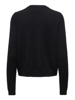 Chaqueta de punto drapeada Only Black