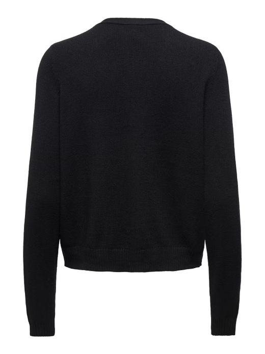 Chaqueta de punto drapeada Only Black