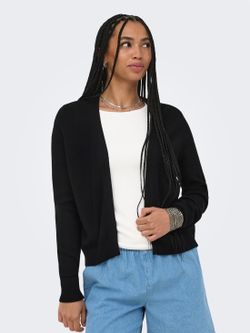 Chaqueta de punto drapeada Only Black