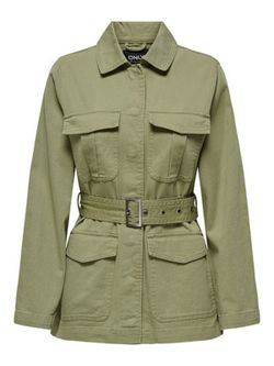 Chaqueta entretiempo con cinturón Only Aloe