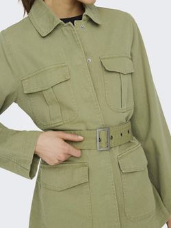 Chaqueta entretiempo con cinturón Only Aloe