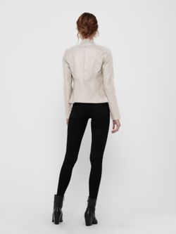 Chaqueta polipiel con cremallera Only Moonstruck