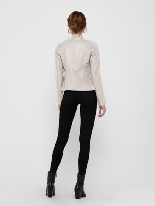 Chaqueta polipiel con cremallera Only Moonstruck