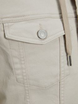 Chaqueta tejana combinada con capucha Jack & Jones Moonbean