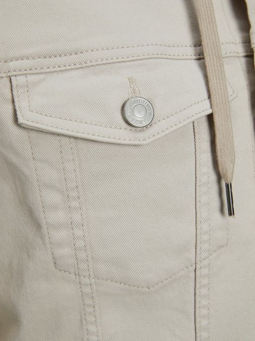 Chaqueta tejana combinada con capucha Jack & Jones Moonbean