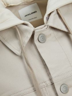 Chaqueta tejana combinada con capucha Jack & Jones Moonbean