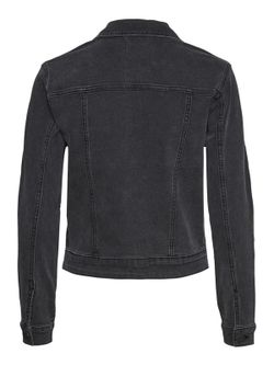Chaqueta tejana corta Noisy May Dark Grey