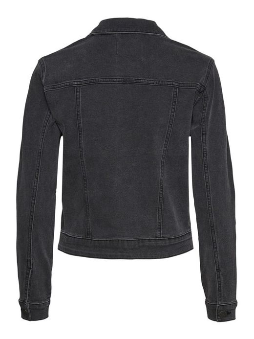 Chaqueta tejana corta Noisy May Dark Grey