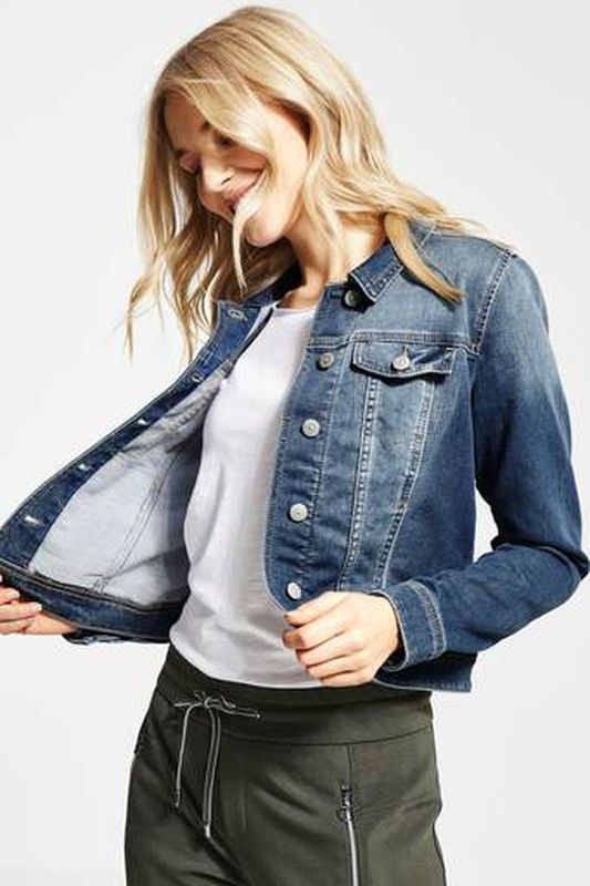 Street One Chaqueta Acolchada Corta Para Mujer - Cuello Alto - Bolsillos De Parche - Diseño Moderno Y Cálido Chaqueta Acolchada Mujer