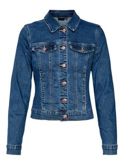 Chaqueta tejana elástica Vero Moda Medium Blue