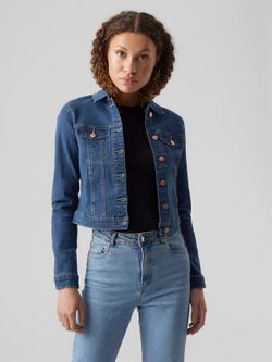 Chaqueta tejana elástica Vero Moda Medium Blue