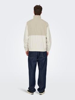 Cortavientos combinado Only & Sons Chinchilla