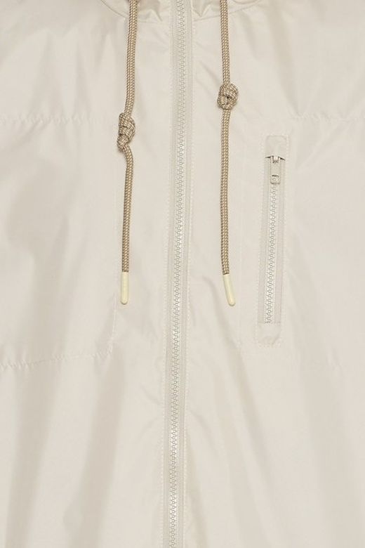 Cortavientos con capucha Blend Of America Bone White