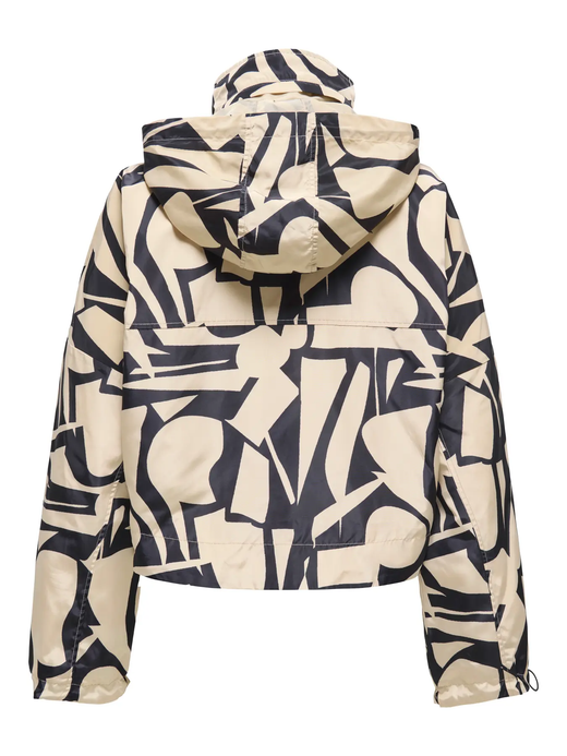 Cortavientos corto con estampado abstracto Only Nomad