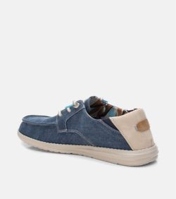 Deportivo textil con cordones Xti Navy