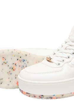 Deportivo alto con plataforma Only White