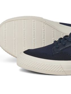 Deportivo con cordones banda monocolor Jack & Jones Navy Blazer