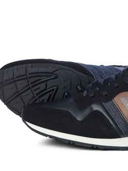 Deportivo con cordones combinado Jack & Jones Anthracite