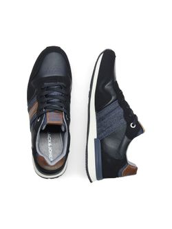 Deportivo con cordones combinado Jack & Jones Anthracite