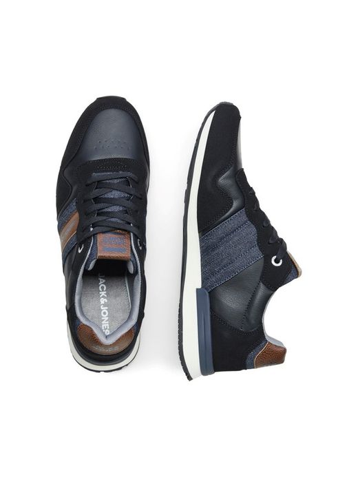 Deportivo con cordones combinado Jack & Jones Anthracite