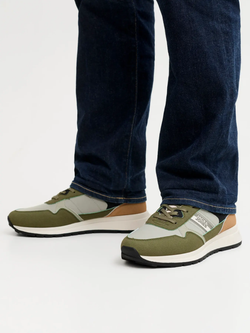 Deportivo con cordones combinado Jack & Jones Avocado