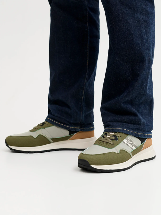 Deportivo con cordones combinado Jack & Jones Avocado