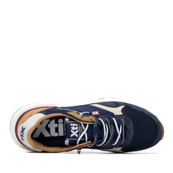 Deportivo con cordones combinado Xti Navy