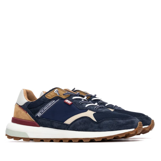 Deportivo con cordones combinado Xti Navy