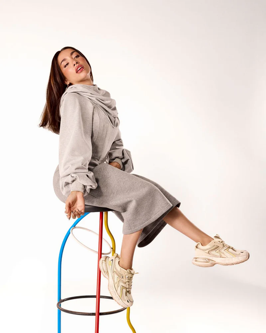 Deportivo con cordones combinado Xti Oro