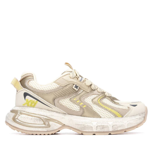 Deportivo con cordones combinado Xti Oro