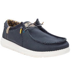 Deportivo con cordones jaspeado Xti Navy