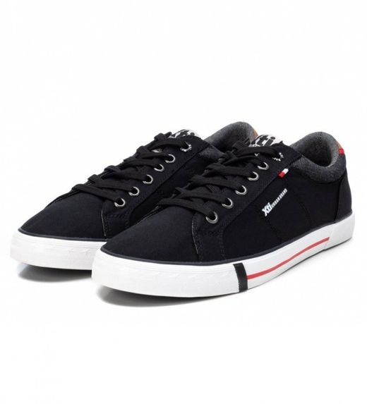 Deportivo con cordones monocolor Xti Negro
