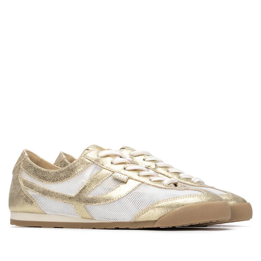 Deportivo con cordones rejilla combinado Xti Oro
