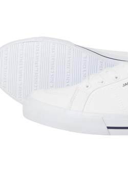 Deportivo con cordones textil Jack & Jones White