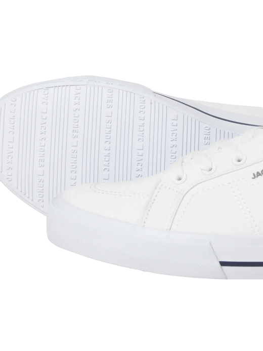 Deportivo con cordones textil Jack & Jones White