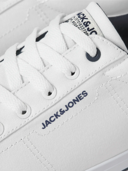 Deportivo con cordones textil Jack & Jones White