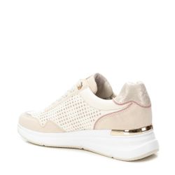Deportivo con cordones y con detalle cremallera Xti Beige