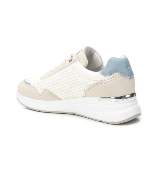 Deportivo con cordones y con detalle cremallera Xti Blanco