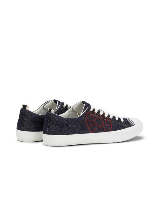 Jack & Jones Navy Blazer Denim Lace-up Sneakers