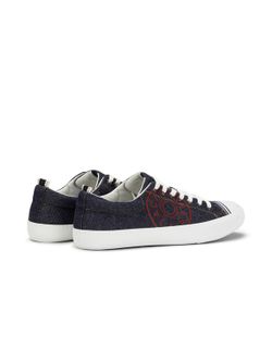 Jack & Jones Navy Blazer Denim Lace-up Sneakers