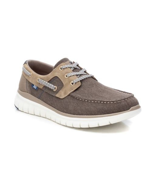 Deportivo náutico con cordones contrastados Xti Beige