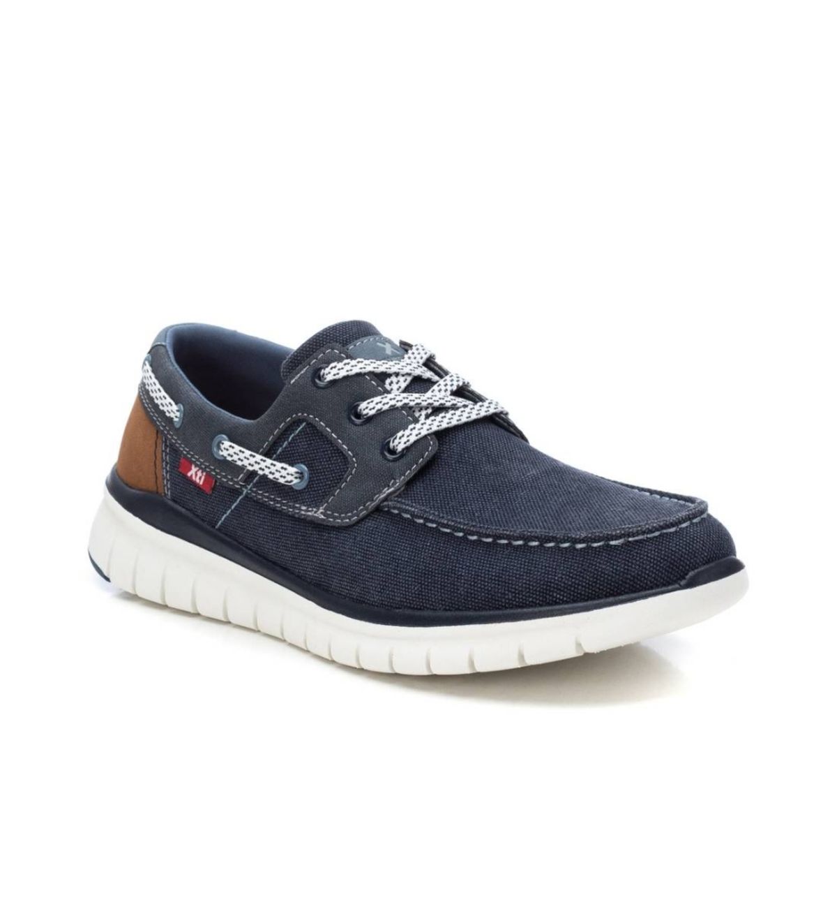 Deportivo náutico con cordones contrastados Xti Navy 35