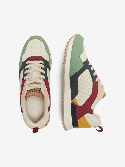 Deportivo PU multicolor Only Green