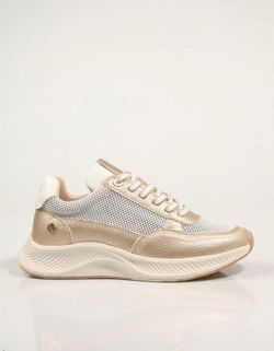 Deportivo rejilla con cordones Xti Oro