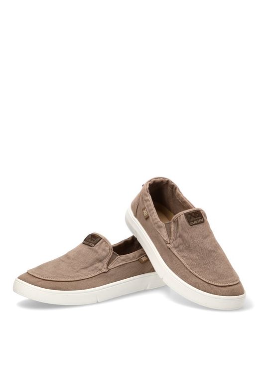 Deportivo sin cordones desgastado Xti Taupe