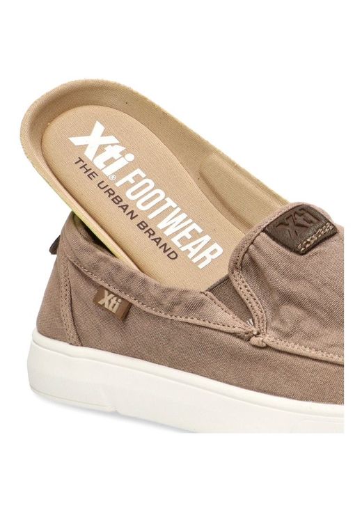 Deportivo sin cordones desgastado Xti Taupe